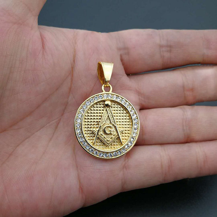 CIRCINATE STEEL PENDANT | 939722