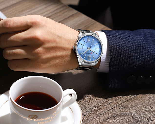 TRIVIA CURREN METAL WATCH  | 5514413