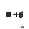 925 Square Cluster Earring - 922353