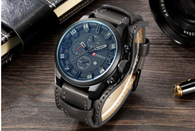 RAFFISH LEATHER WATCH I 5412332