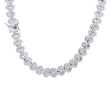 IVORY 12MM SILVER CZ  CHAIN |  9221171