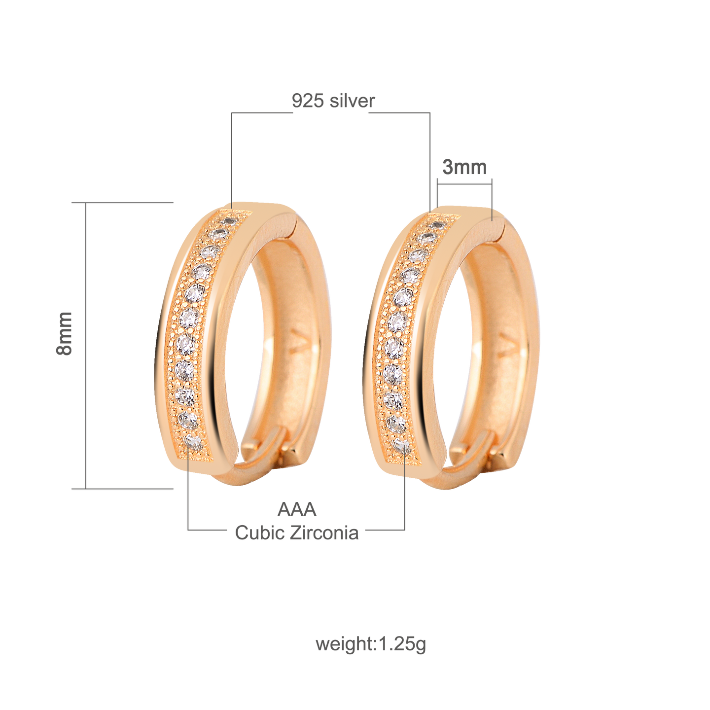 Ornament 925 EARRINGS | 9210611
