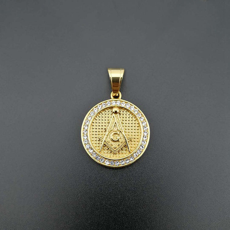 CIRCINATE STEEL PENDANT | 939722