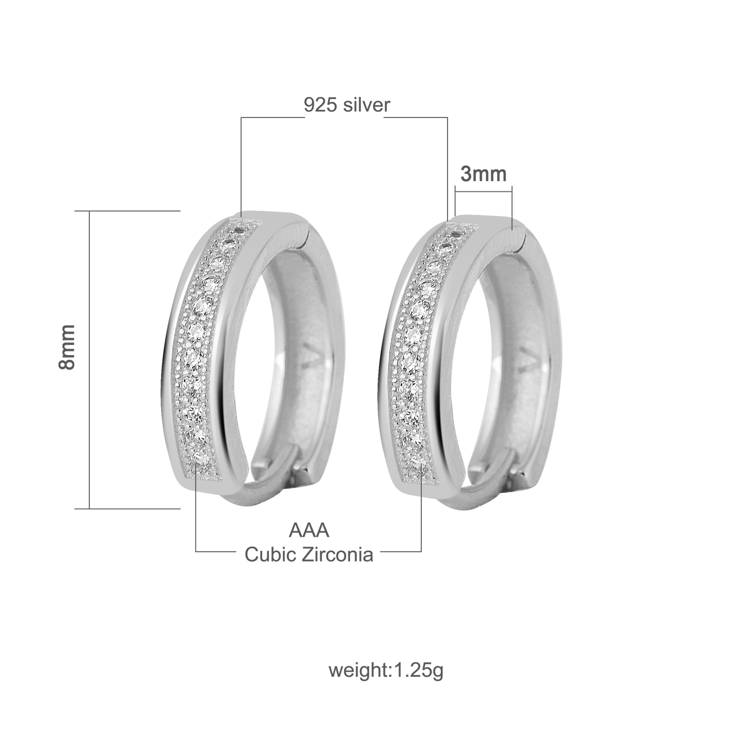 Ornament 925 EARRINGS | 9210611