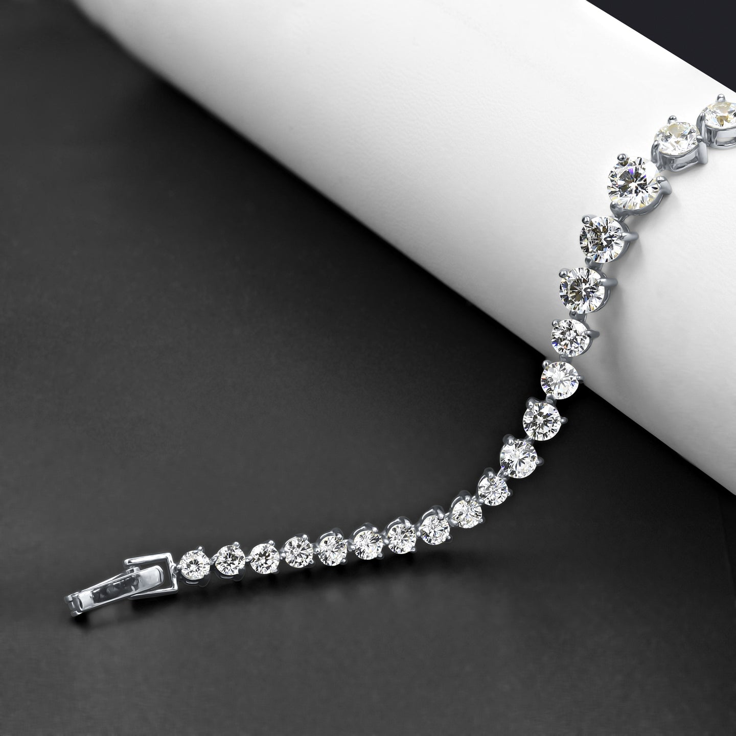 VERGLAS BRASS 7MM ICED OUT CHAIN CZ I 963011