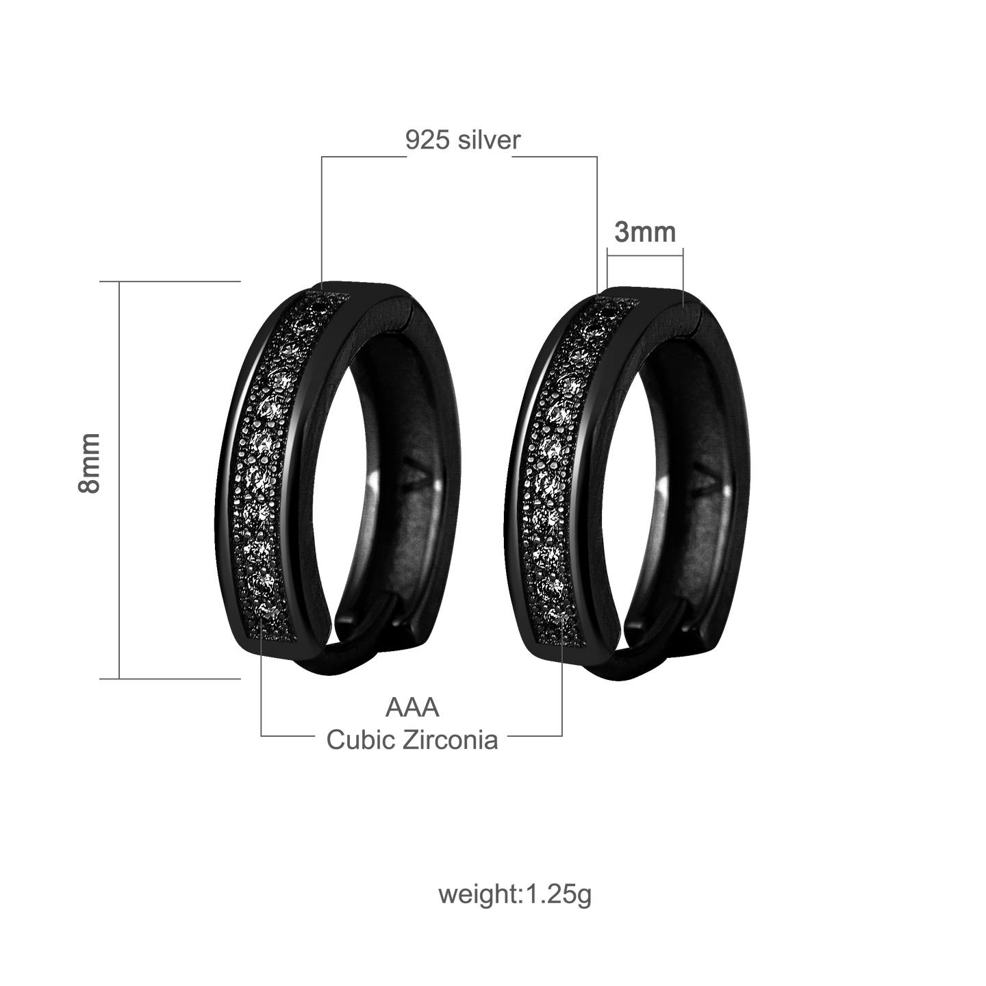 Ornament 925 EARRINGS | 9210611
