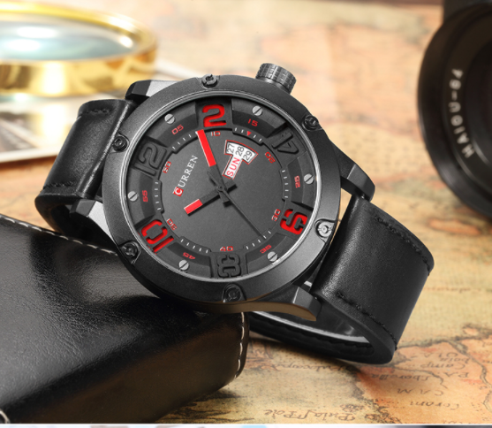 STYGIAN LEATHER WATCH I 540473