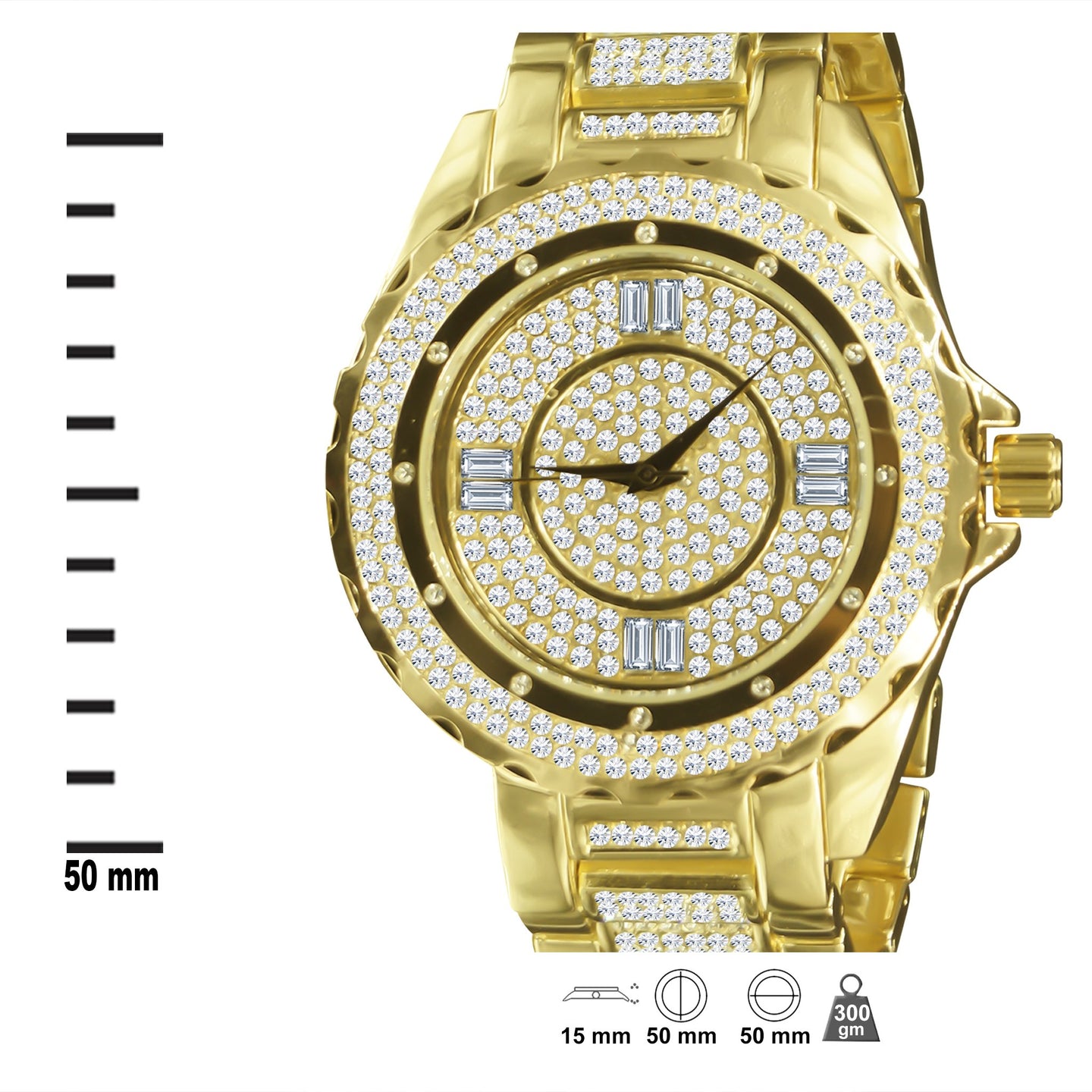 Ultra Bling Watch  & Bracelet  Set