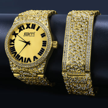 FLAMBOYANT ULTRA BLING WATCH SET | 530298