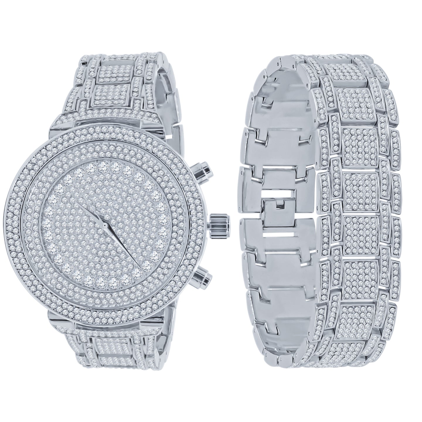 OPULENT ULTRA BLING WATCH SET | 530321