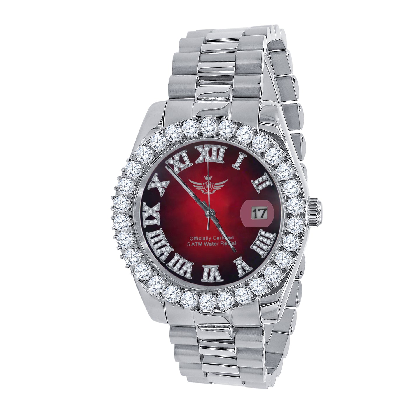 OVERLORD STEEL CZ WATCH | 5303559