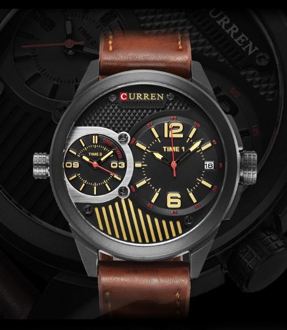 ALLIED Curren Leather Watch | 5404629