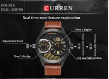 ALLIED Curren Leather Watch | 5404629