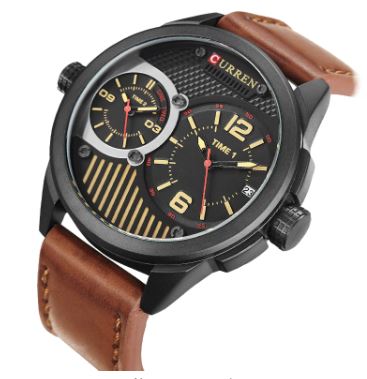 ALLIED Curren Leather Watch | 5404629