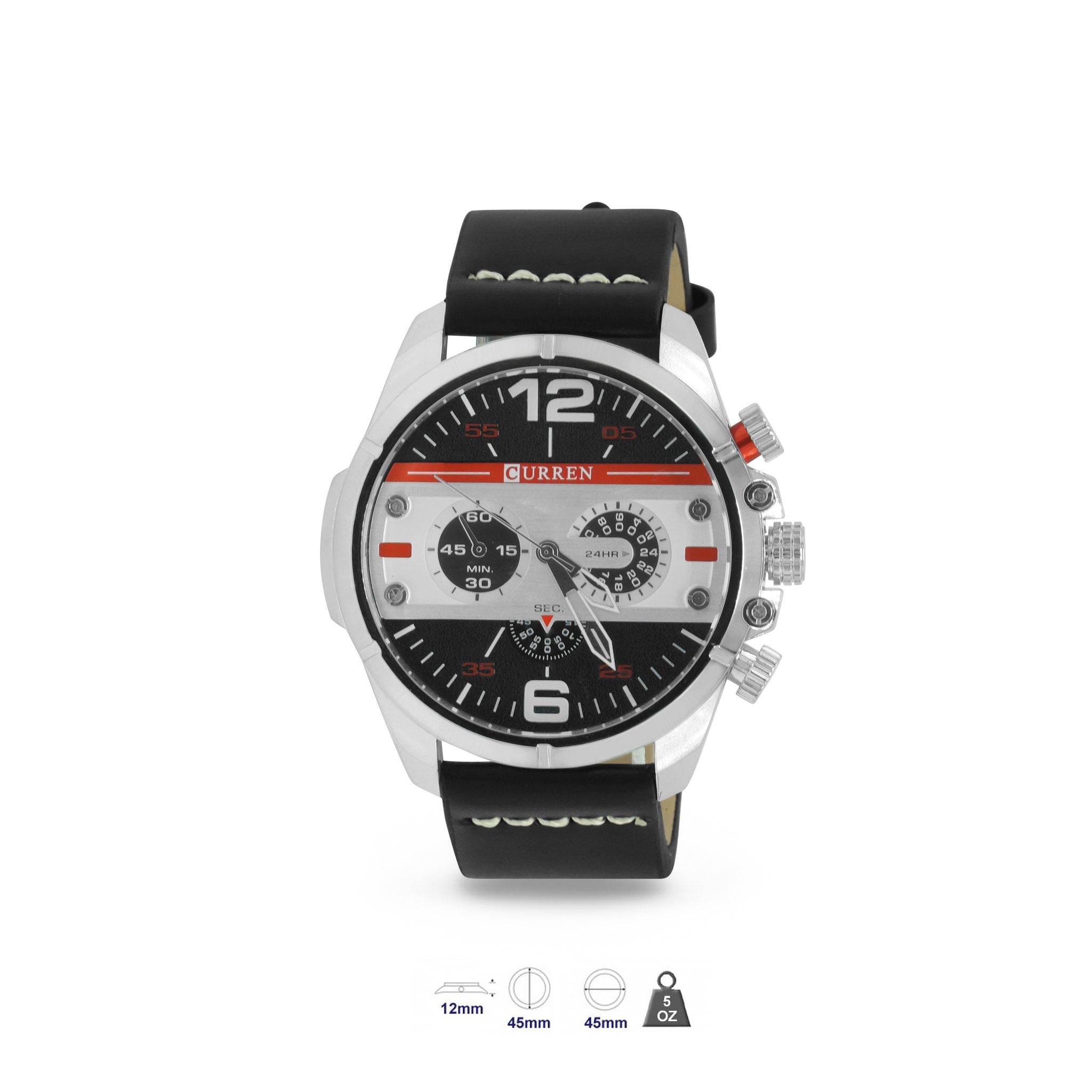 Valorous Curren Leather Watch | 5405225