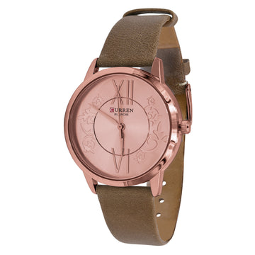 Curren Latest designer inspired, sleek and stylish, premium quality classic look Ladies watch-541073