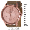 Curren Latest designer inspired, sleek and stylish, premium quality classic look Ladies watch-541073