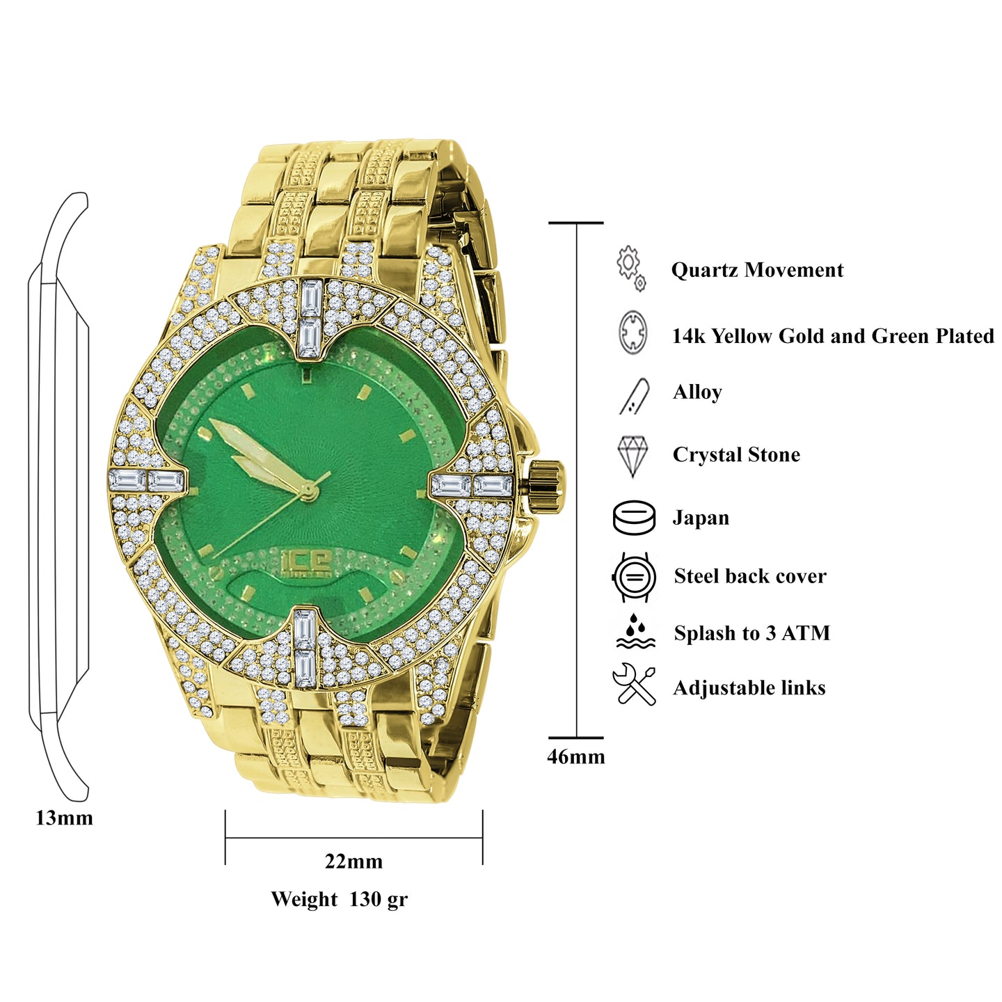 SOLITUDE ICE MASTER WATCH |5624222