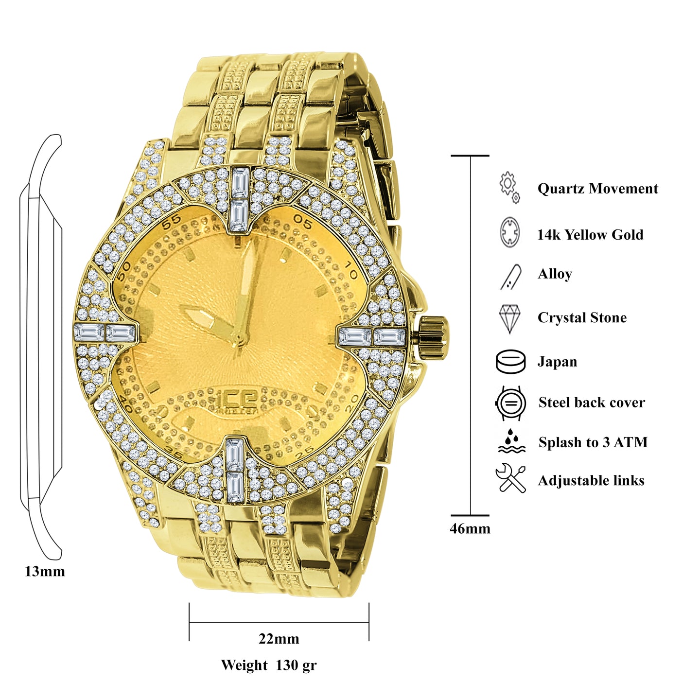 SOLITUDE ICE MASTER WATCH | 562422