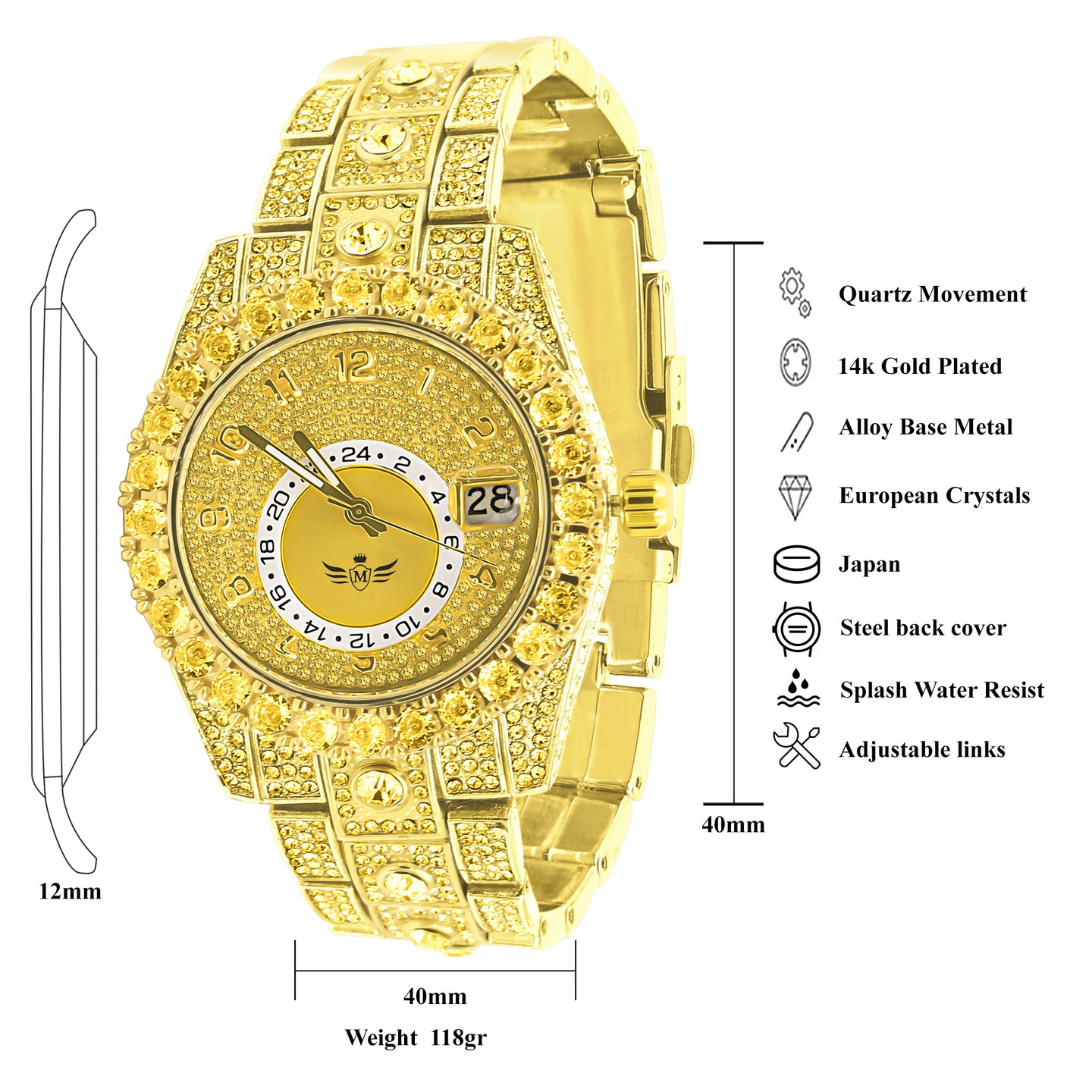 PURIST HIP HOP WATCH I 563004