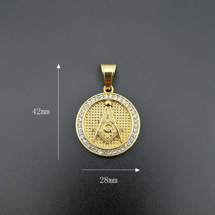 CIRCINATE STEEL PENDANT | 939722