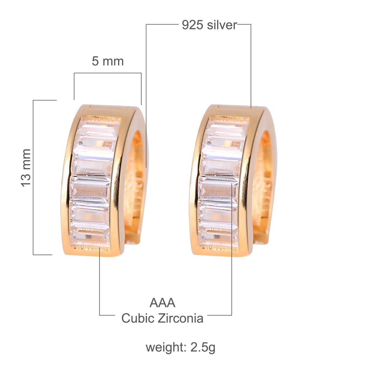 ECCENTRICITY 925 EARRINGS | 9210661