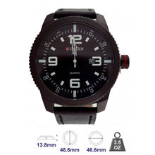 Curren Brand Leather Strap Watch for Mens