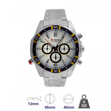 Waterproof watches metal Band for Men