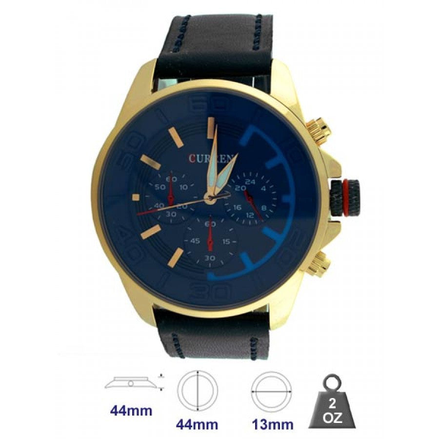 Curren ARMY Mens Classic Fashion Leather Strap Watch | 5403213