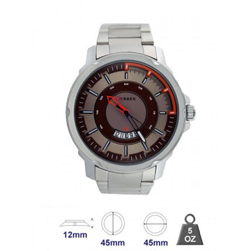 Waterproof watches metal Band for Men