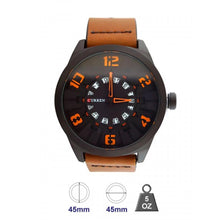 CUO Leather Band Watch for Men 5405362