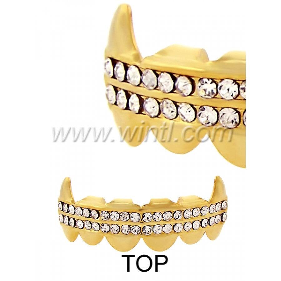 Hip Hop Iced out Fangs Grillz-910061