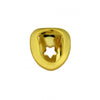 Hip Hop Star Symbol 14K Yellow Gold Grillz Teeth