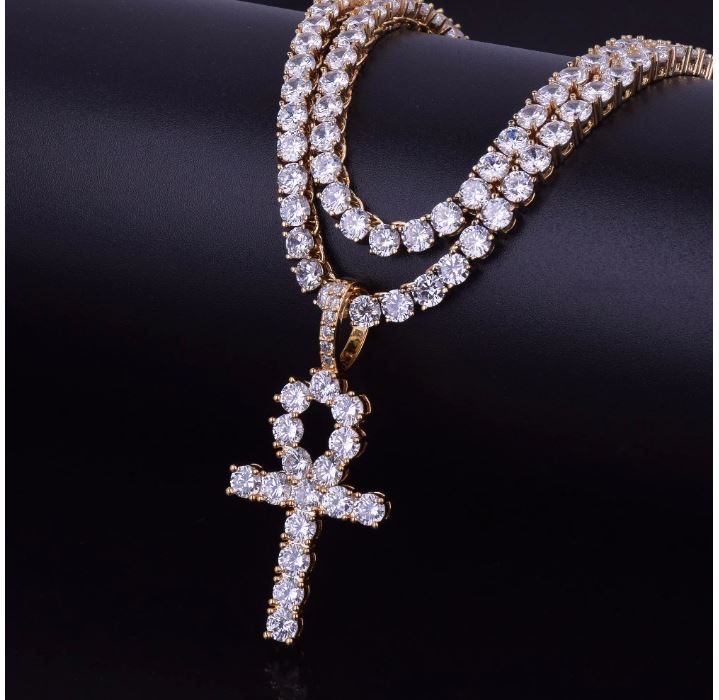 LOOP 4MM CZ Ankh Cross | 912681