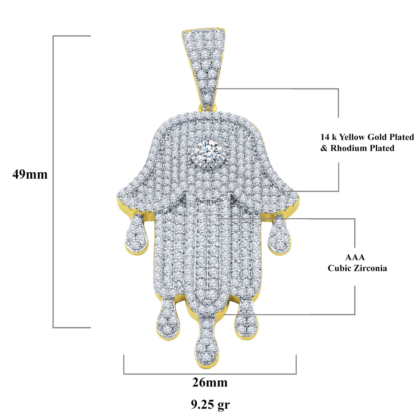 KHAMSA 925 Pendant | 9210112