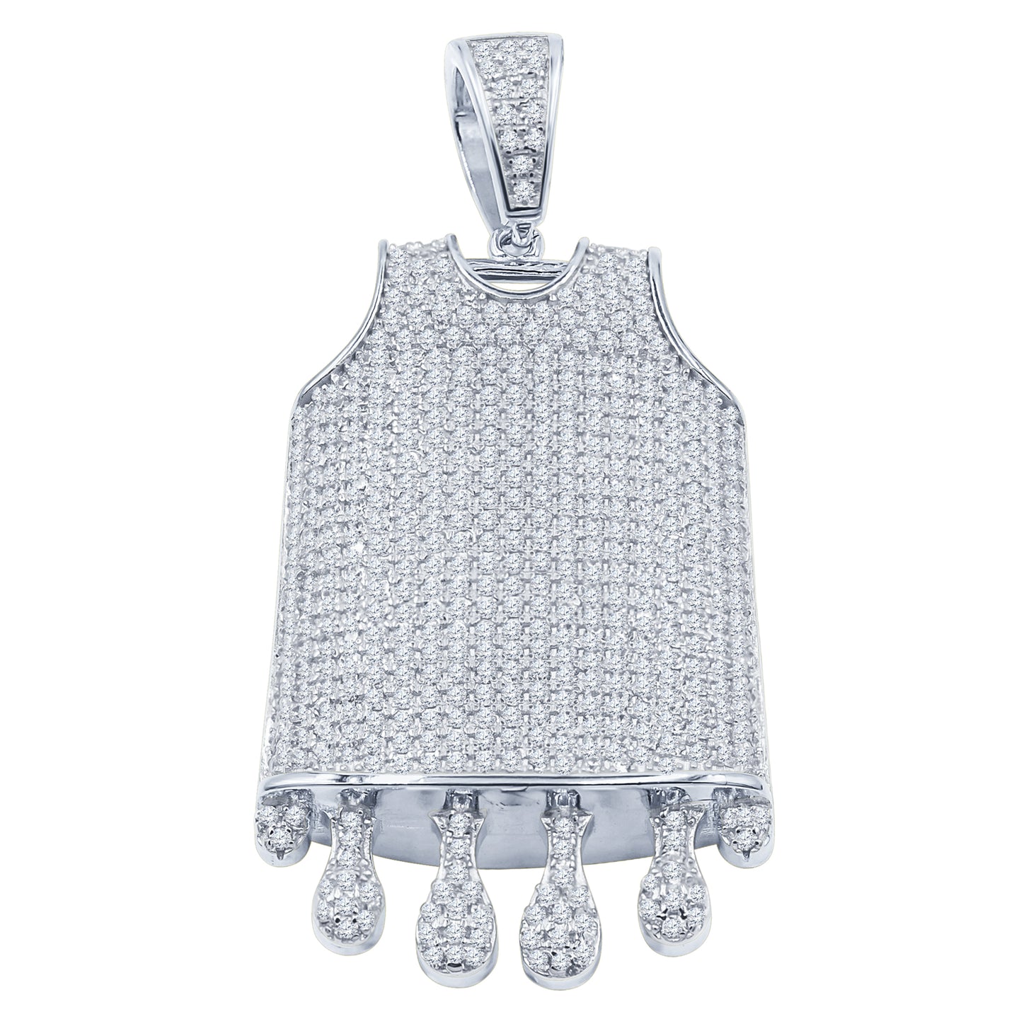 BASKETBALL JERSEY SILVER PENDANT | 9210131