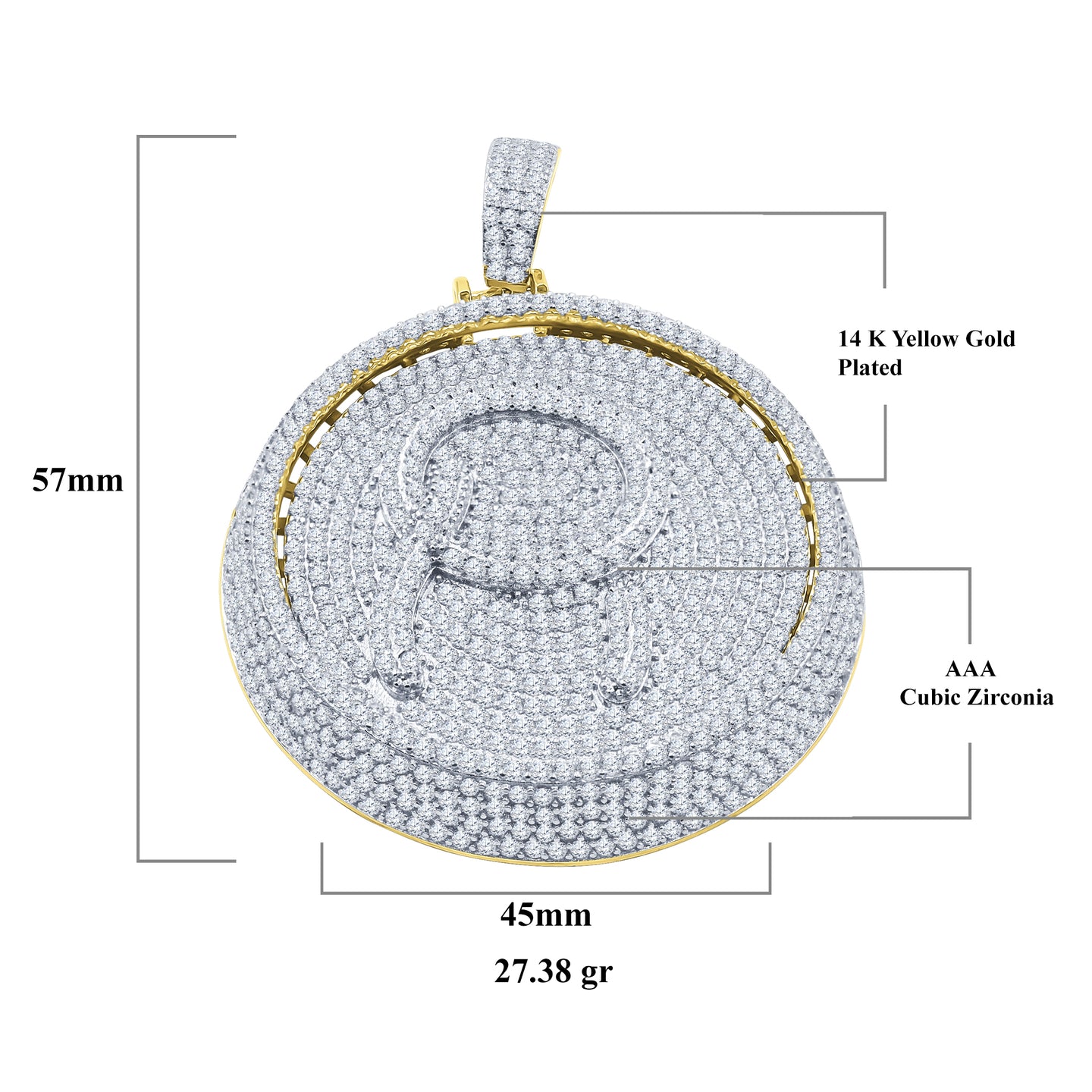 QC SPINNER 925 Pendant | 9210242