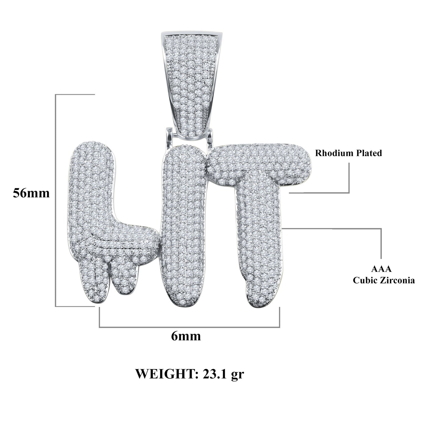 LIT CZ 925 Pendant |9211451