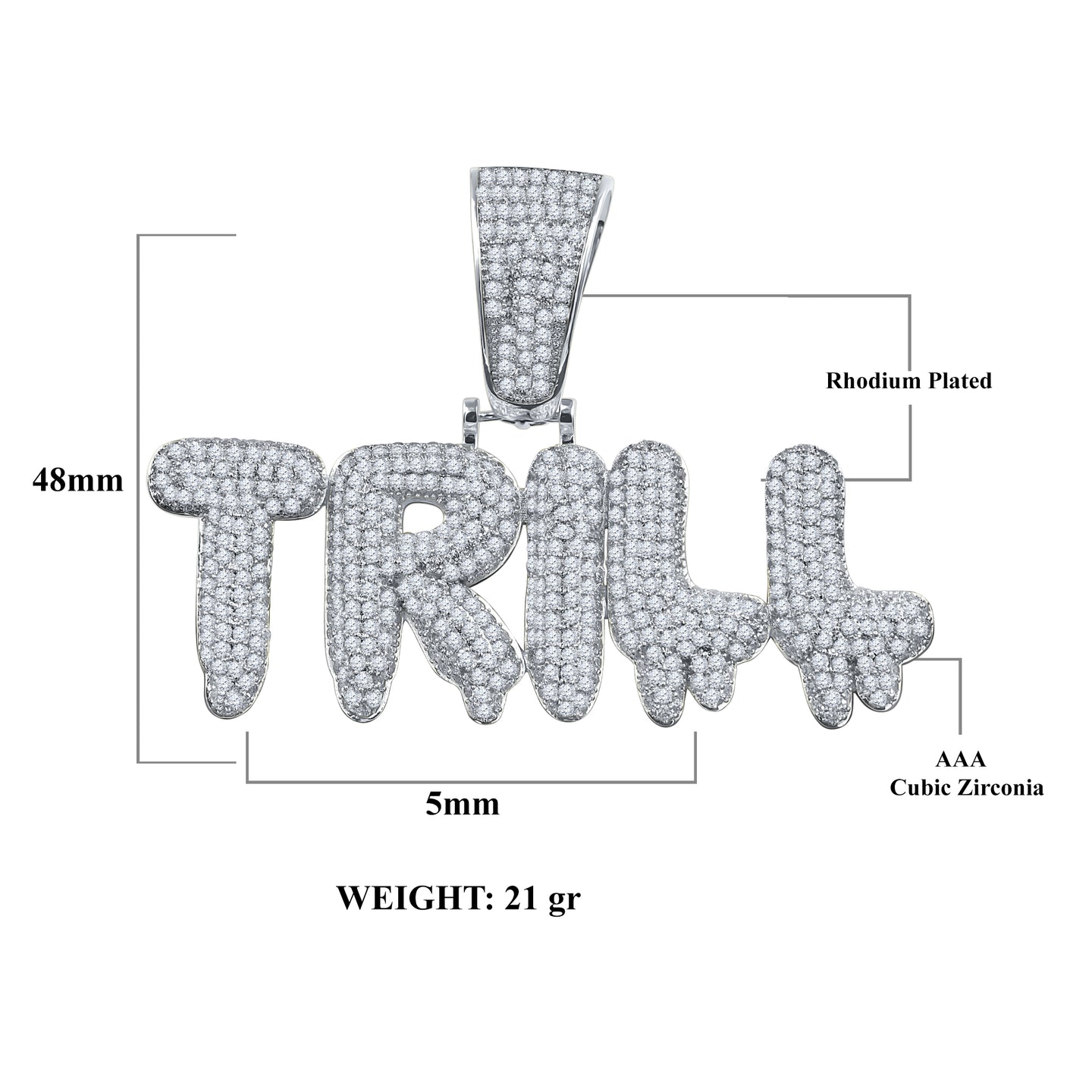 TRILL CZ 925 Pendant |9211501