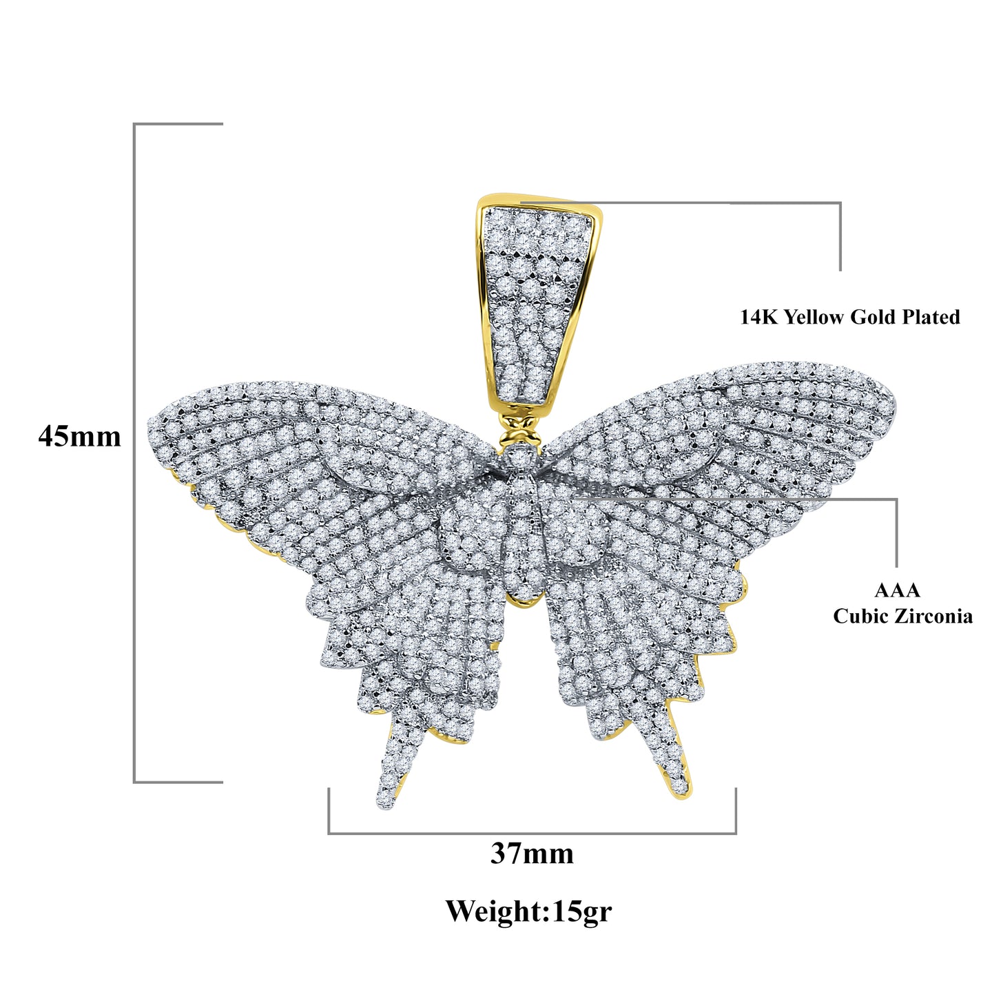 BUTTERFLY PENDANT | 9212162