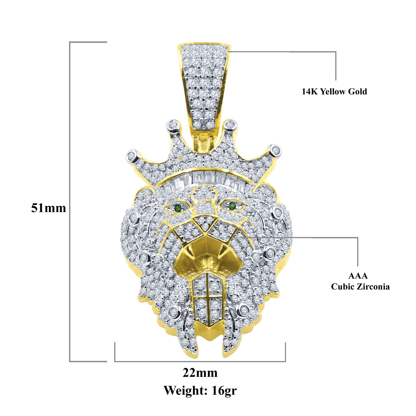 Herculean Silver Pendant | 9213112