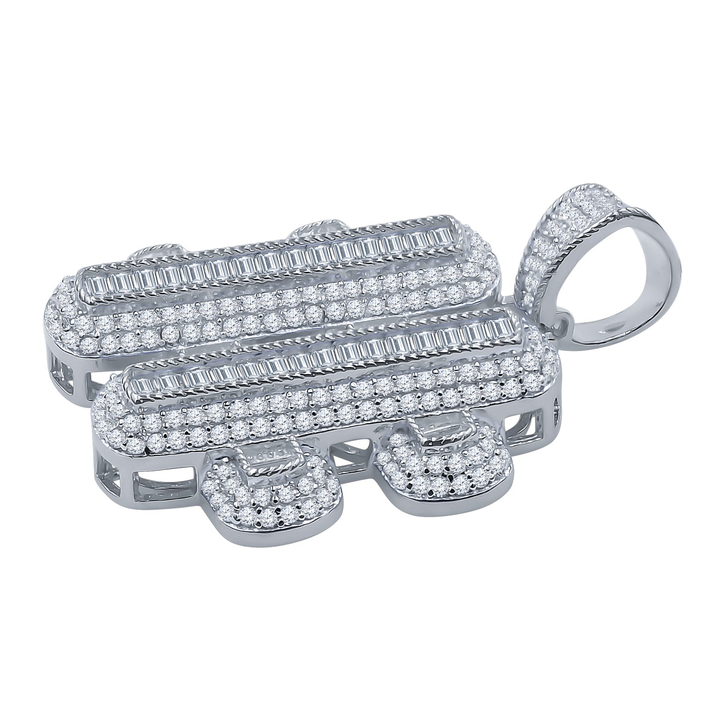 ROLLICKING SILVER PENDANT | 9214711