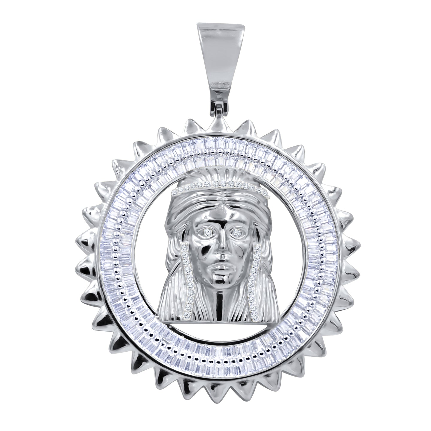SCRIPTURAL STERLING SILVER  PENDANT I 9215131