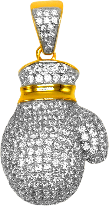 Silver Pendant Boxing Glove 926942