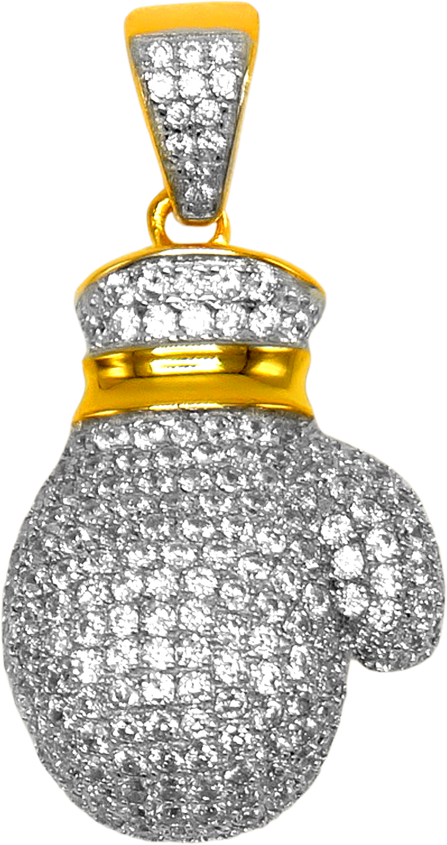 Silver Pendant Boxing Glove 926942