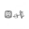 925 Sterling Silver Screw Back Earrings 927061