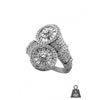 Silver Ring with cz for ladies 927371