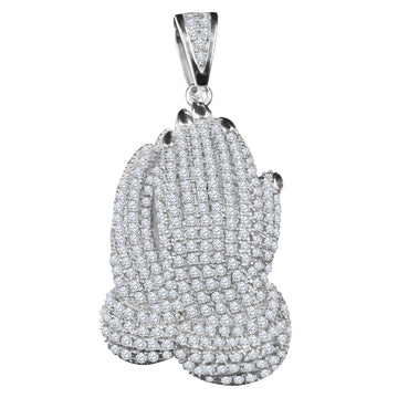 Silver Pendant Praying Hand 927651