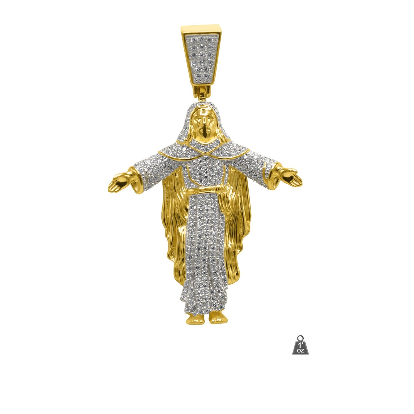 Jesus Sillver Pendant-928502