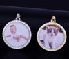 MEMORY PHOTO MEDALLION PENDANT HIP HOP ICED OUT | 913242